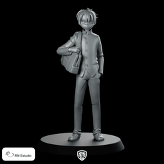 Takedo Miniature Anime JRPG Hero Traveler Adventurer - RN Estudio - We Print Miniatures