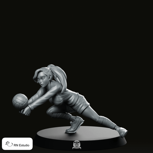 Taylor Volleyball Miniature - RN Estudio - We Print Miniatures