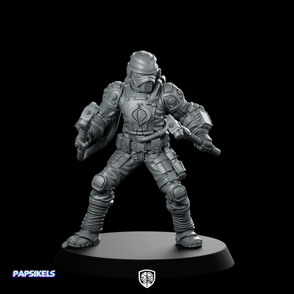 Techno Viper 2 Miniature Sci-Fi Armoured Commando Operative