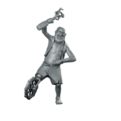 The Drunk Miniature Pegleg Drunk Sailor - CastNPlay - We Print Miniatures