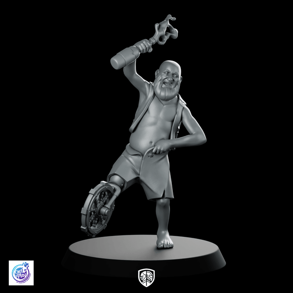 The Drunk Miniature Pegleg Drunk Sailor - CastNPlay - We Print Miniatures
