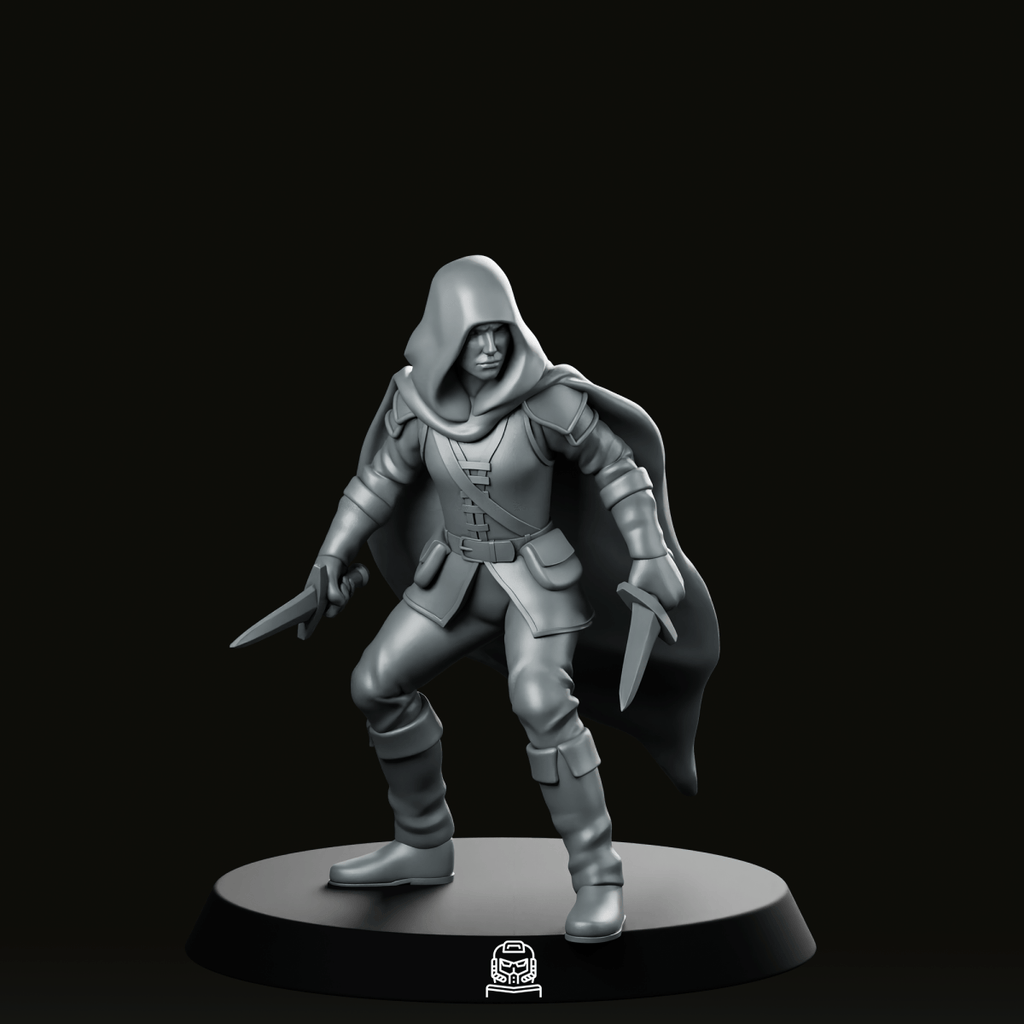 The Emberbound Oath – Legendary Fantasy Miniature Set - We Print Miniatures - We Print Miniatures