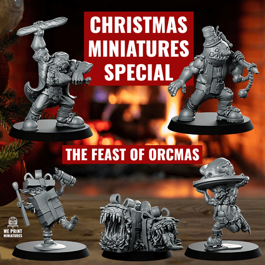 🎄 The Feast of Orcmas – Christmas Miniatures Special 🎄 - CastNPlay - We Print Miniatures