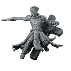 The Humanoid Typhoon Miniature Gunslinger Wanderer Miniature 360 Spin 01