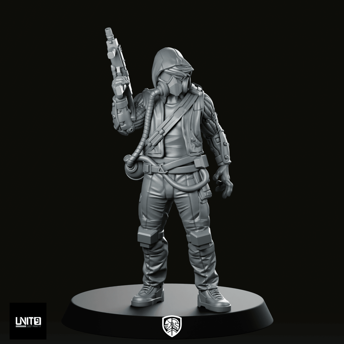 The Looter v1 Miniature - Unit9 - We Print Miniatures