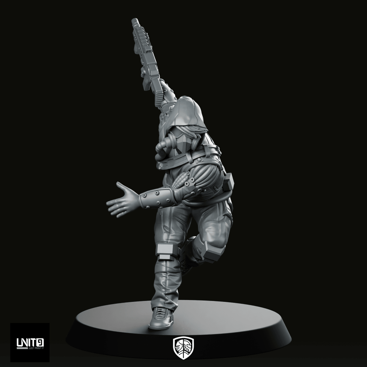 The Looter v2 Miniature - Unit9 - We Print Miniatures