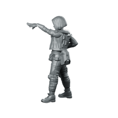 The Signal Runner v21 Miniature Cyberpunk Operative - Unit9 - We Print Miniatures