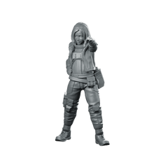 The Signal Runner v21 Miniature Cyberpunk Operative - Unit9 - We Print Miniatures