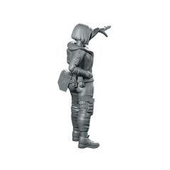 The Signal Runner v21 Miniature Cyberpunk Operative - Unit9 - We Print Miniatures