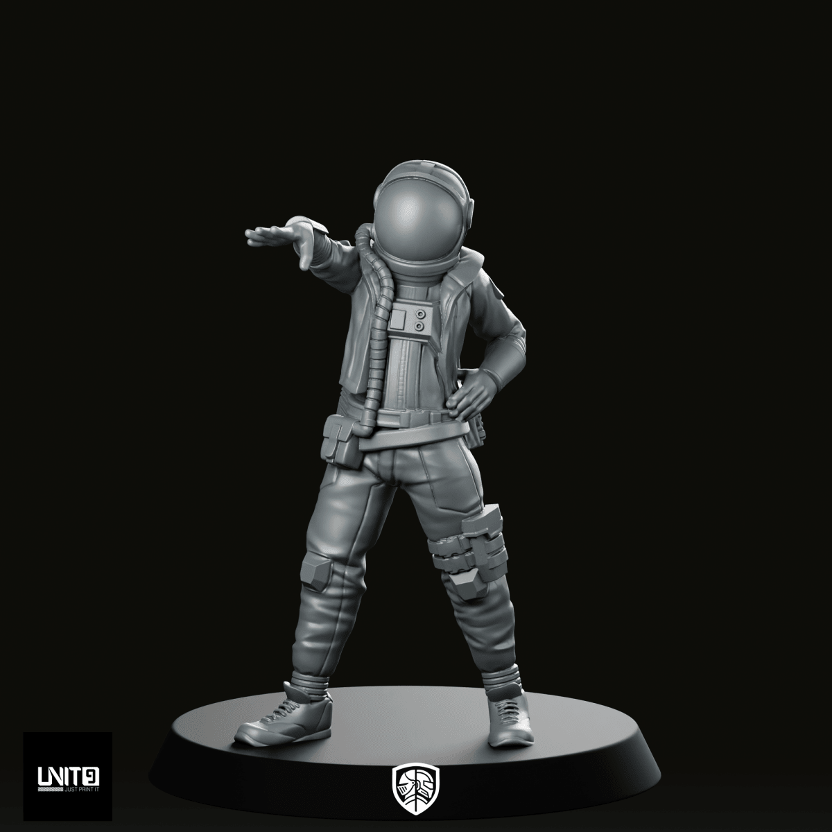 The Signal Runner v21 Miniature - Unit9 - We Print Miniatures