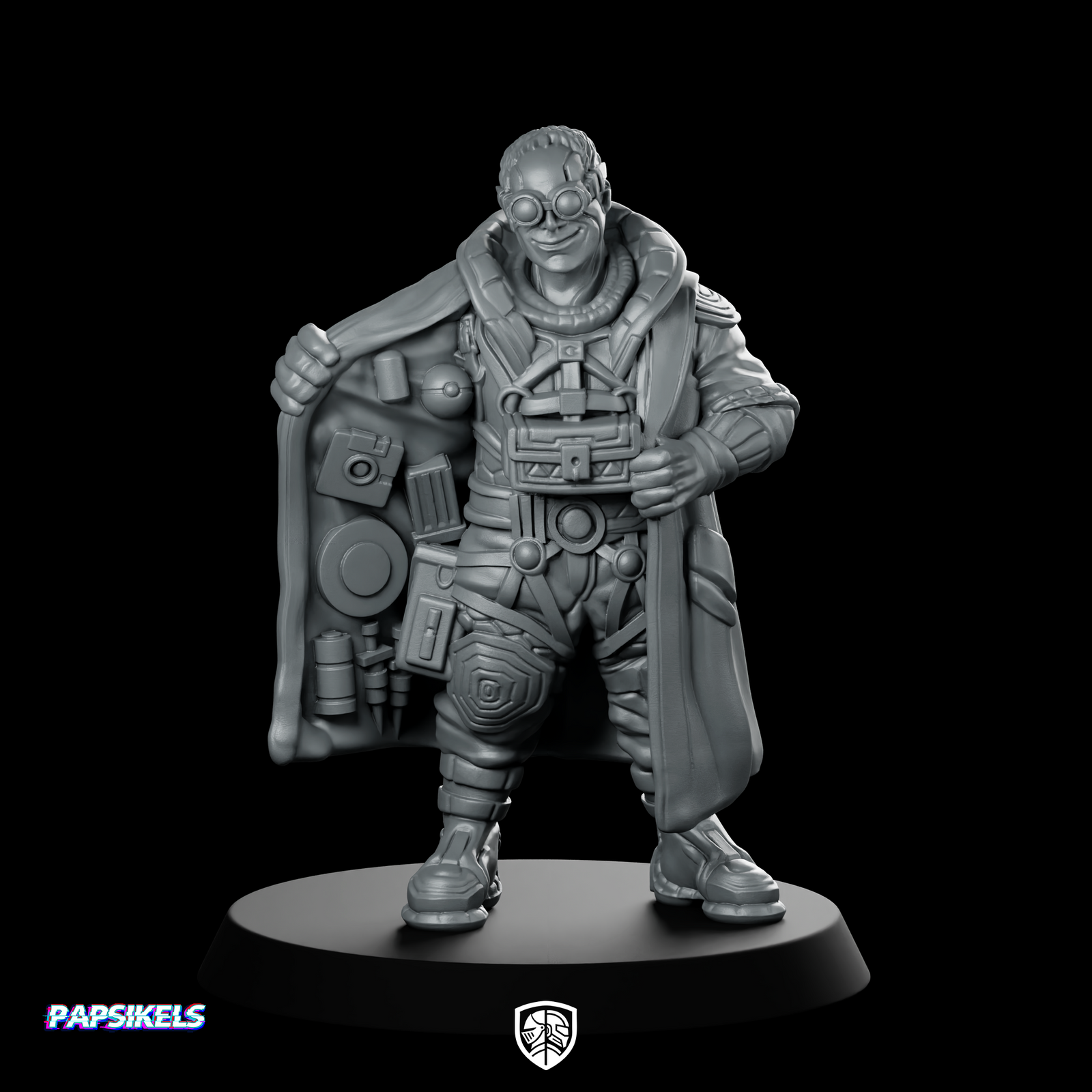 The Smuggler Cyberpunk Miniature Rogue Trader Contraband