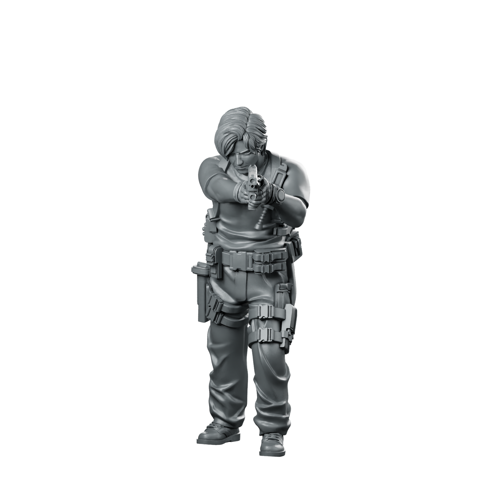 The Veteran Agent 1 Sci Fi Operative Miniature 360 Spin 01