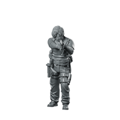 The Veteran Agent 1 Sci Fi Operative Miniature 360 Spin 01