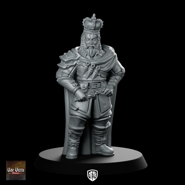 Thieves King Miniature Rogue Monarch Crowned NPC