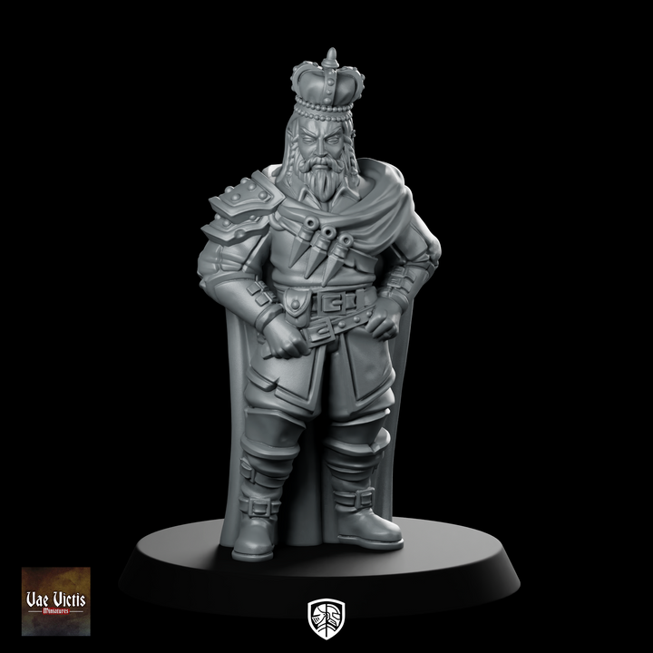 Thieves King Miniature Rogue Monarch Crowned NPC