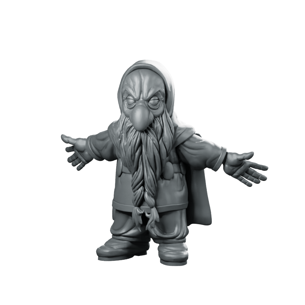 Thorin LOTR Miniature Dwarf Hero Wizard Resin - RN Estudio - We Print Miniatures