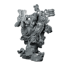 Vulcan Dwarves Thoromir Lume Hammer & Shield Miniature Miniature 360 Spin 01