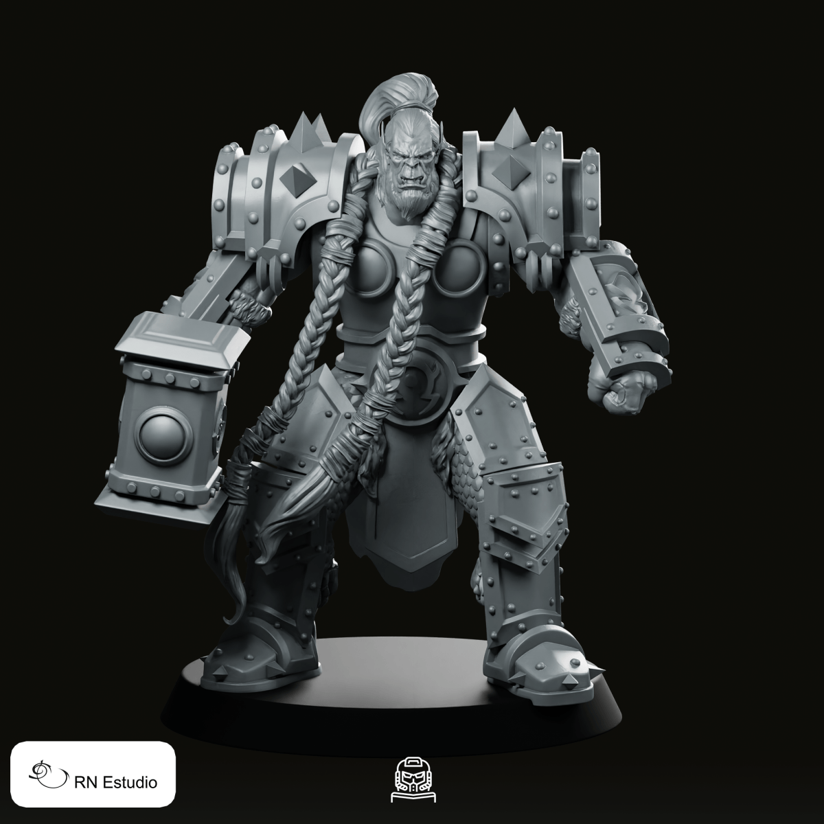 Thrall Miniature - RN Estudio - We Print Miniatures