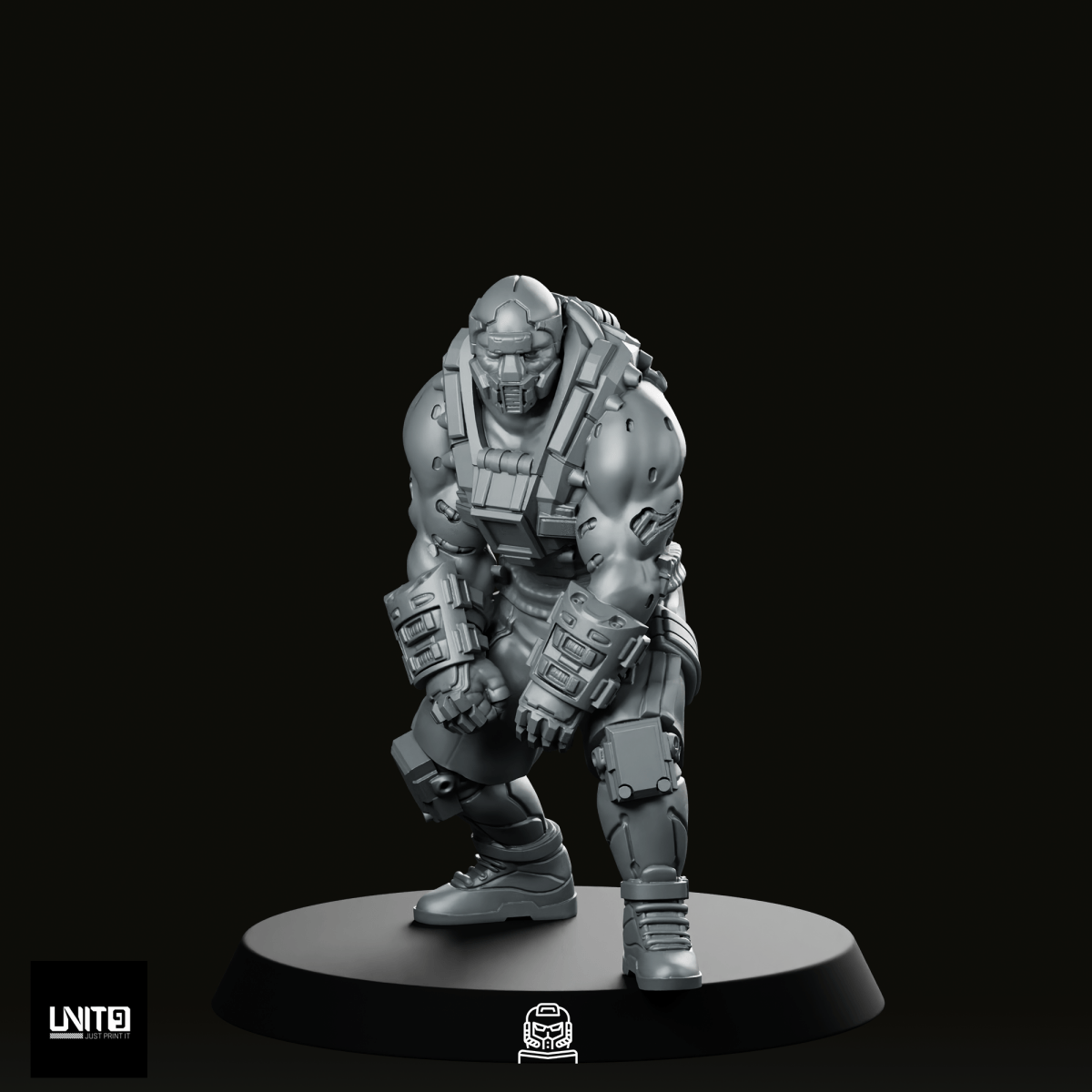 Throttle Jackson 1 Miniature - Unit9 - We Print Miniatures