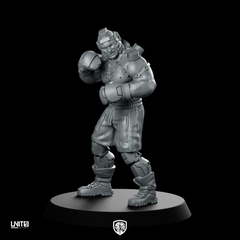 Torque Garron 1 Cyberpunk Miniature Boxer Cyborg Brawler