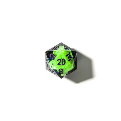 Toxic Elixer | Sharp Edge Dice | 7 Piece Set - Tabletop Dominion - We Print Miniatures