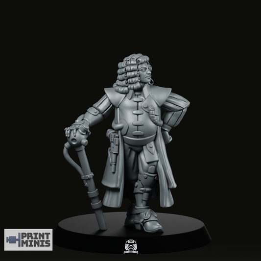 Trade Delegate Miniature - PrintMinis - We Print Miniatures