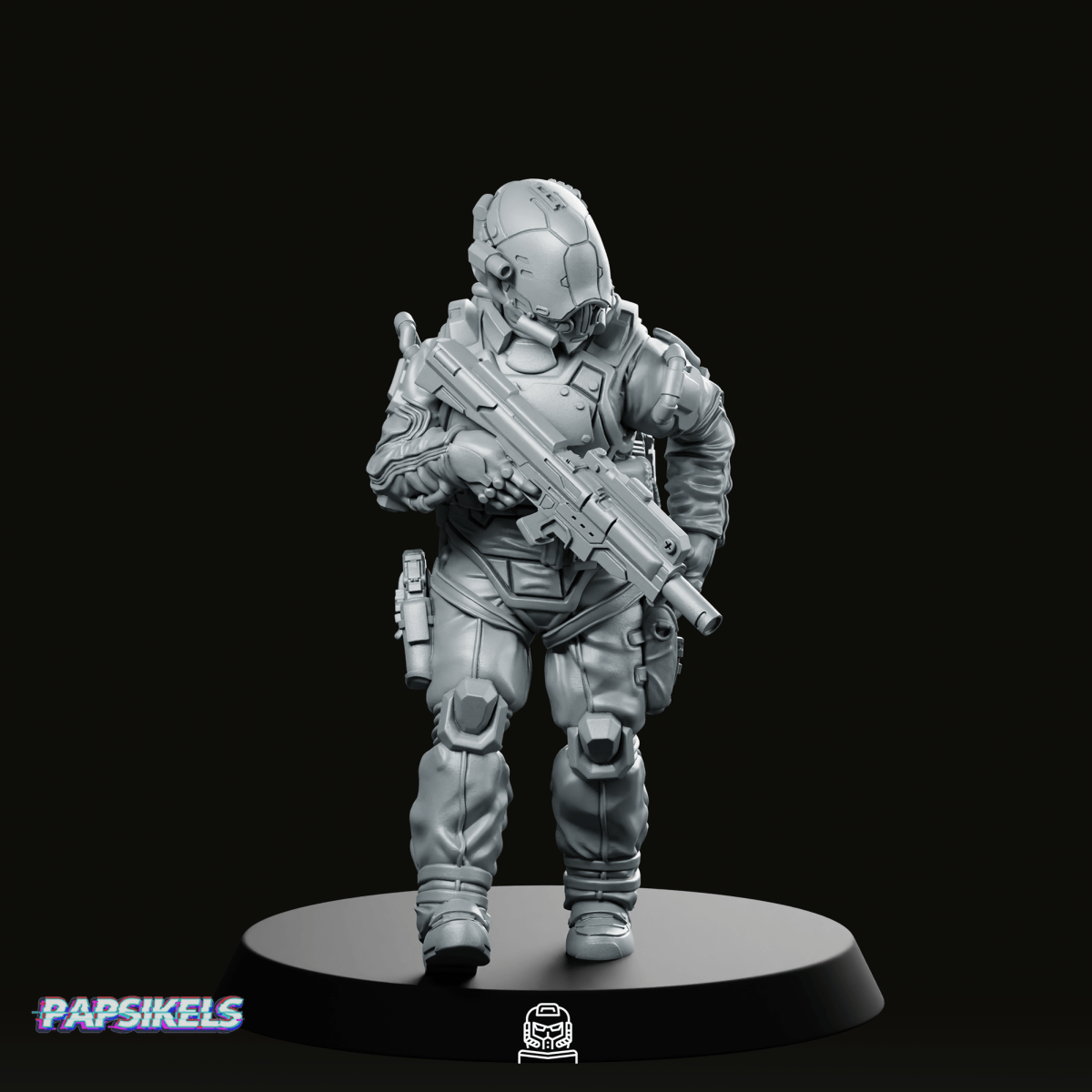 Trauma Troupe Assault Team Unit 2 Miniature - Papsikels Miniatures - We Print Miniatures