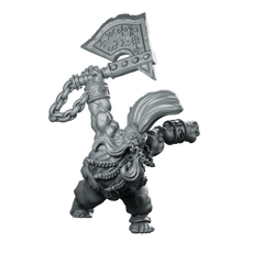 Treck Miniature Dwarf Berserker Miniature 360 Spin 01