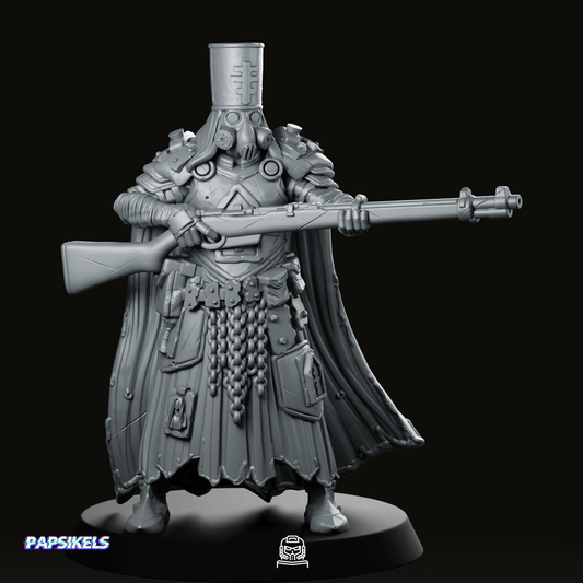 Trench Crusade Quiapo Trench Pilgrim 1 Miniature - Papsikels Miniatures - We Print Miniatures