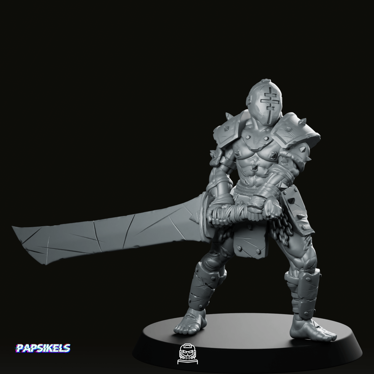 Trench Crusade Wretched Brute Of Wrath 1 Miniature - Papsikels Miniatures - We Print Miniatures