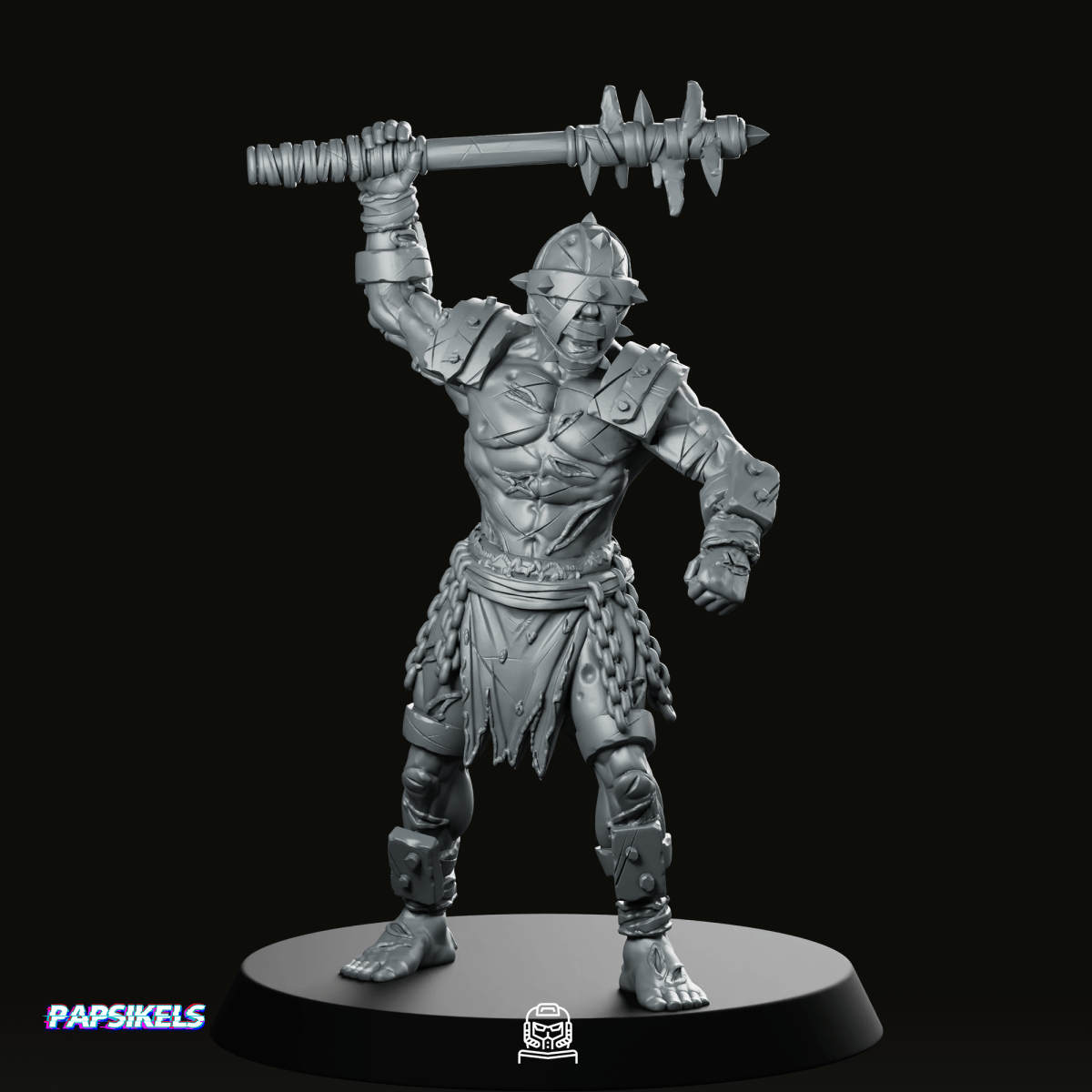 Trench Crusade Wretched Brute Of Wrath 3 Miniature - Papsikels Miniatures - We Print Miniatures