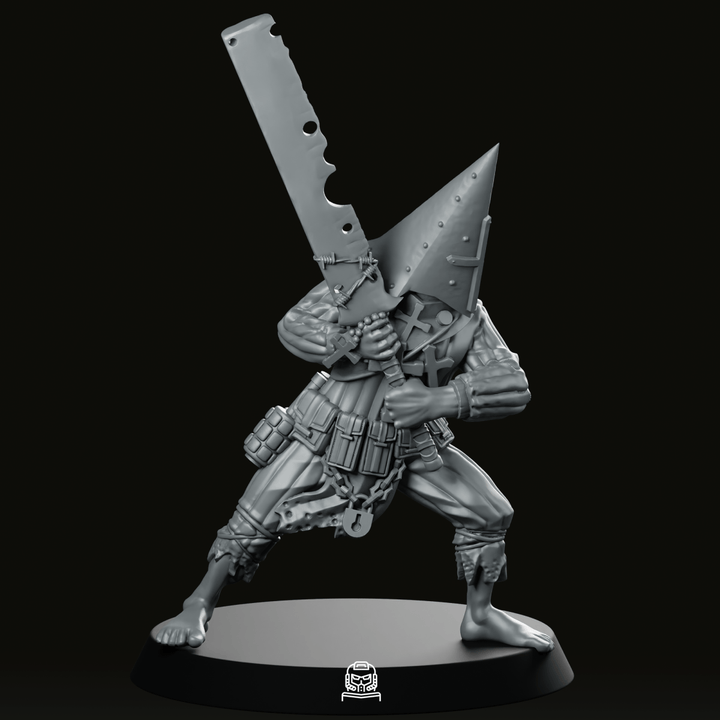 Trench Fanatic Sword Miniature 2 Cultist Machete