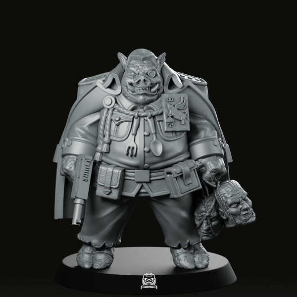 Trench General Miniature - Onmioji - We Print Miniatures