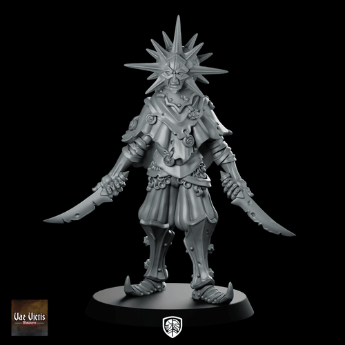 Trench Soldier Foul Sun Assassin Chaos Miniature Resin - Vae Victis - We Print Miniatures