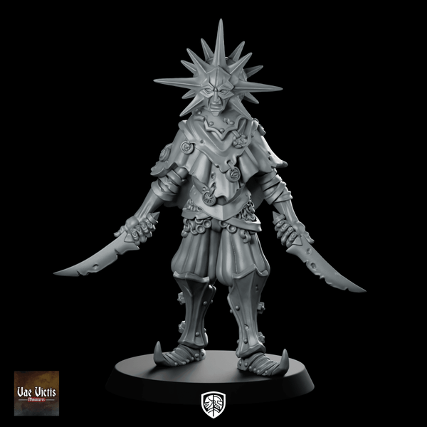 Trench Soldier Foul Sun Assassin Chaos Miniature Resin - Vae Victis - We Print Miniatures