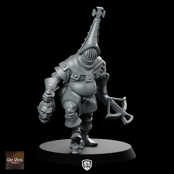 Trench Soldier Hunter Cultist Chaotic Miniature Crossbow Helmeted