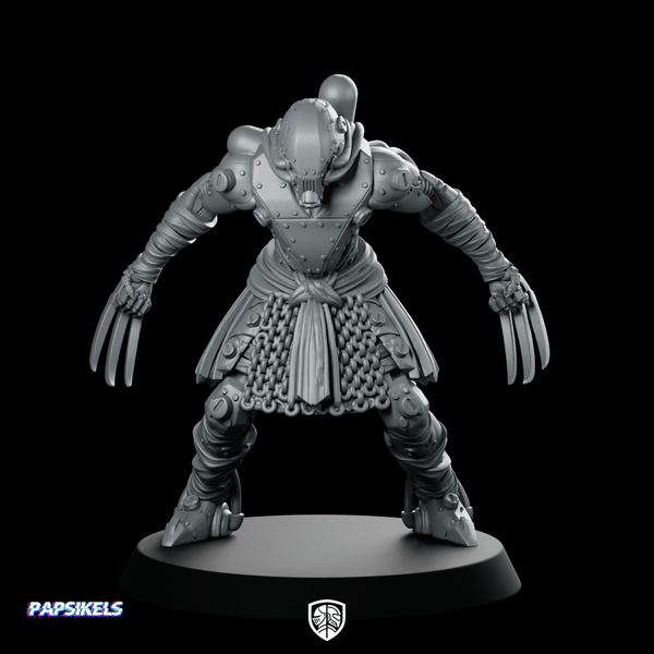 Trench Soldier Payatas Death Commando 1 Miniature Clawed - Papsikels Miniatures - We Print Miniatures