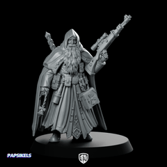 Trench Soldier Quiapo Sniper Priest 1 Miniature Gasmask - Papsikels Miniatures - We Print Miniatures