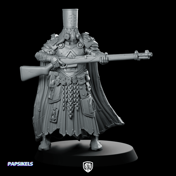 Trench Soldier Quiapo Trench Pilgrim 1 Miniature - Papsikels Miniatures - We Print Miniatures