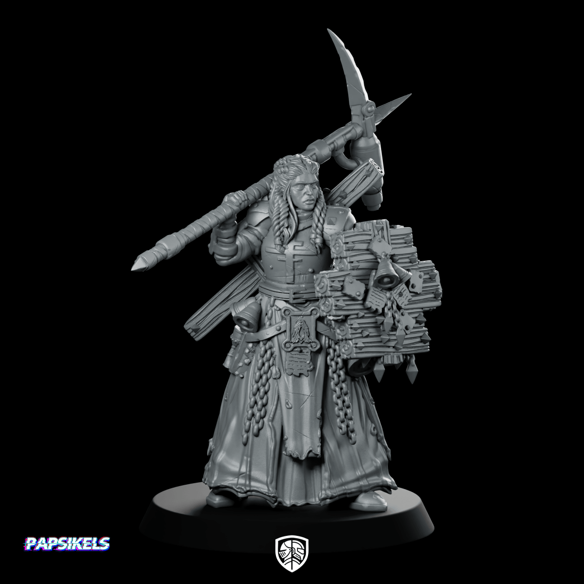 Trench Soldier Quiapo War Prophet Miniature Sci - Fi - Papsikels Miniatures - We Print Miniatures