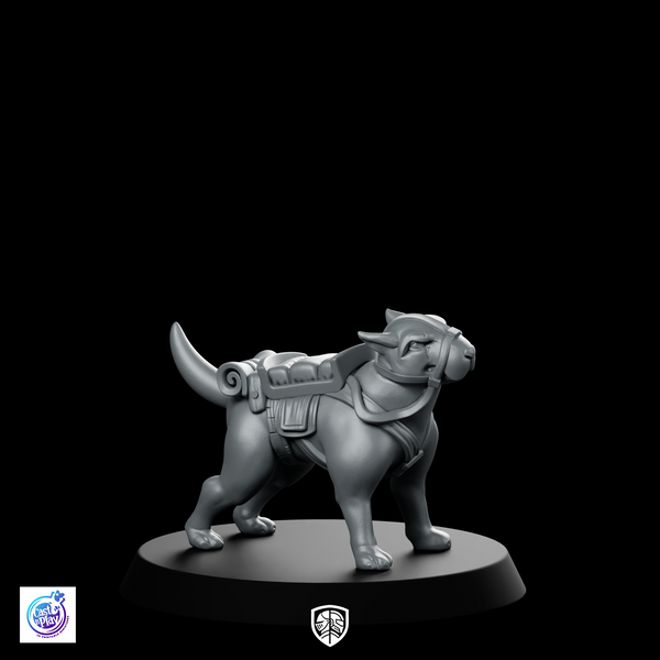 Trench Soldier Terrix Adventurer A Hound Miniature Packbearer