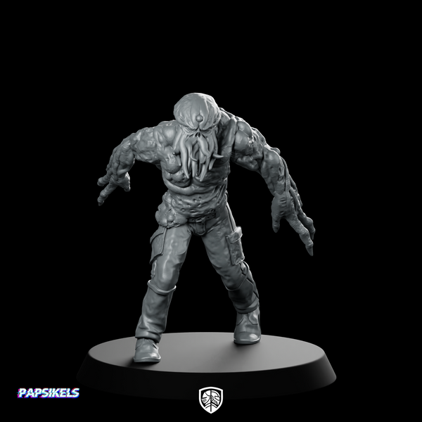 Trench Soldier Voteless Squid Mind Zombie 1 Miniature