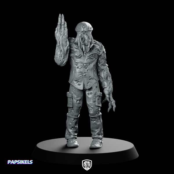 Trench Soldier Voteless Squid Mind Zombie 4 Miniature