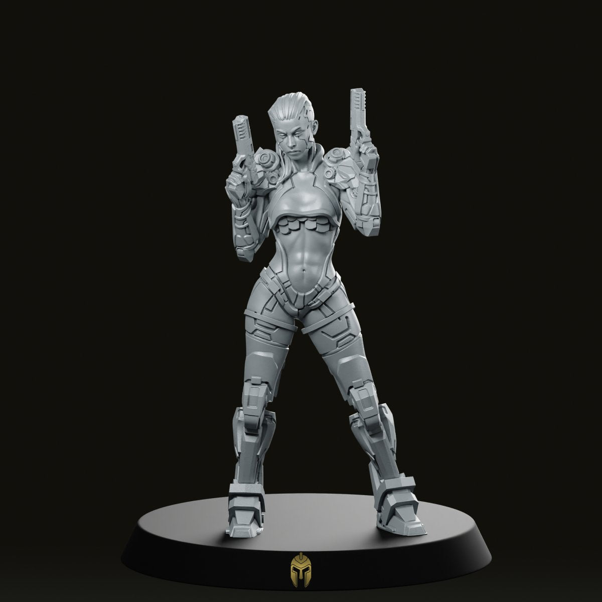 Triny Acker 01 Cyberpunk - Unit9 - We Print Miniatures