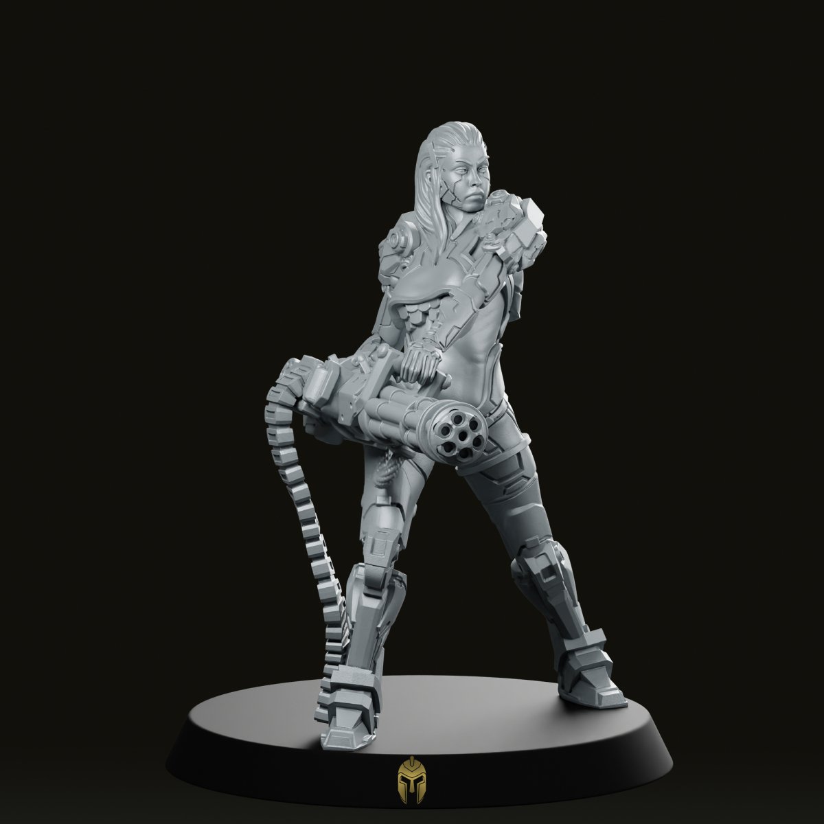 Triny Acker 02 Cyberpunk - Unit9 - We Print Miniatures