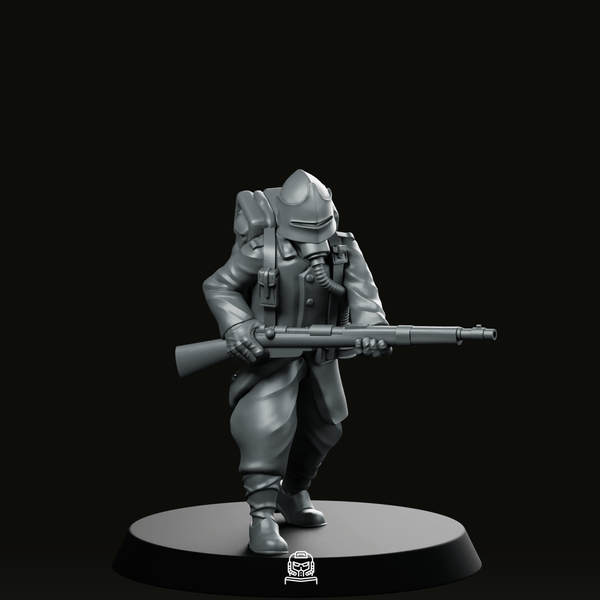 Trooper 3 Trench Crusade Miniature - Onmioji - We Print Miniatures