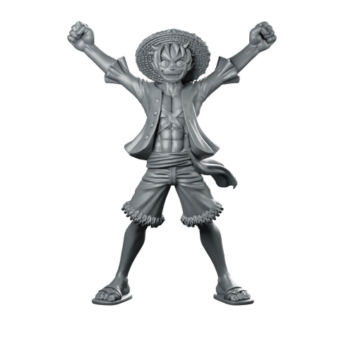 Fantasy Tufy Celebrating JRPG Miniature Anime Hero Miniature 360 Spin 01