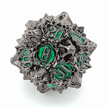 Twighlight Lotus | Solid Metal Dice | 7 Piece Set - Tabletop Dominion - We Print Miniatures