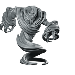 Typhoon Beast Miniature Chaos Elemental Whirlwind Monster Miniature 360 Spin 01