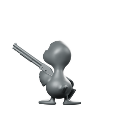 Ugly Duckling Miniature Twisted Fairy Tale Hunter Miniature 360 Spin 01